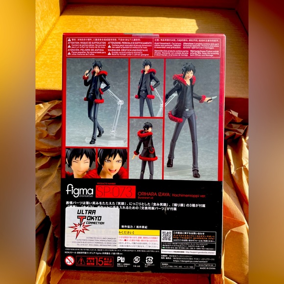 Izaya Orihara Hachimenroppi Ver. Figma Durarara DRRR!!